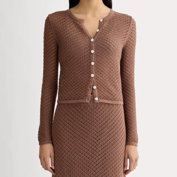 Everlane Sweaters - The Lace Knit Cardigan